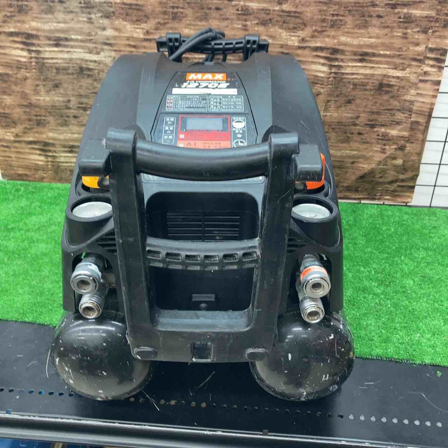 マックス MAX エアコンプレッサー AK-HL1270E_ブラック 動作 済み 川越店