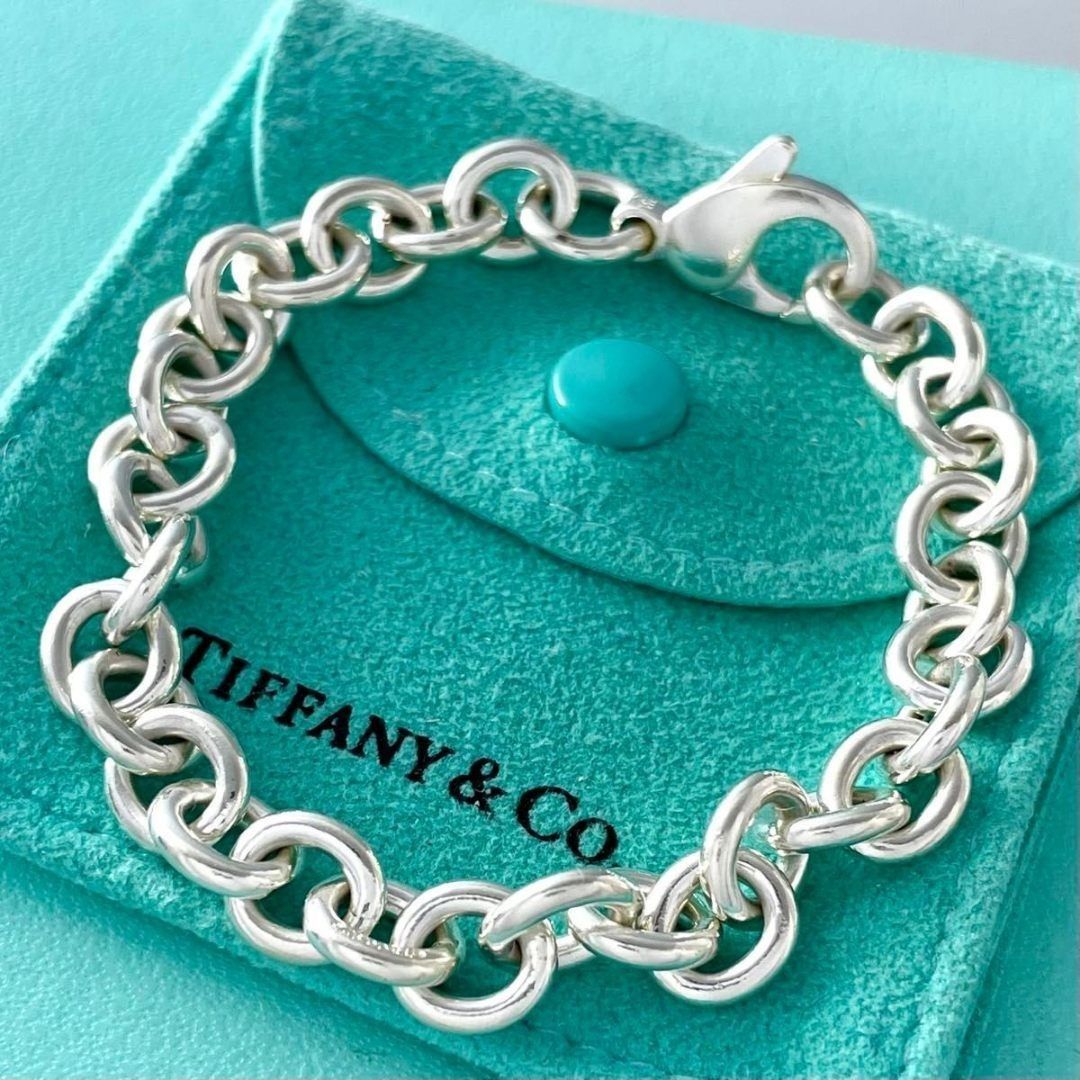ティファニー ドーナツリンク ブレスレット シルバー 925 SX1fe - メルカリ