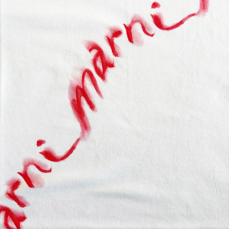 ☆2024春夏新作☆MARNI マルニ THJE0263P7 USCW29 WLW01 ロゴ プリント Tシャツ カットソー 半袖 レディース