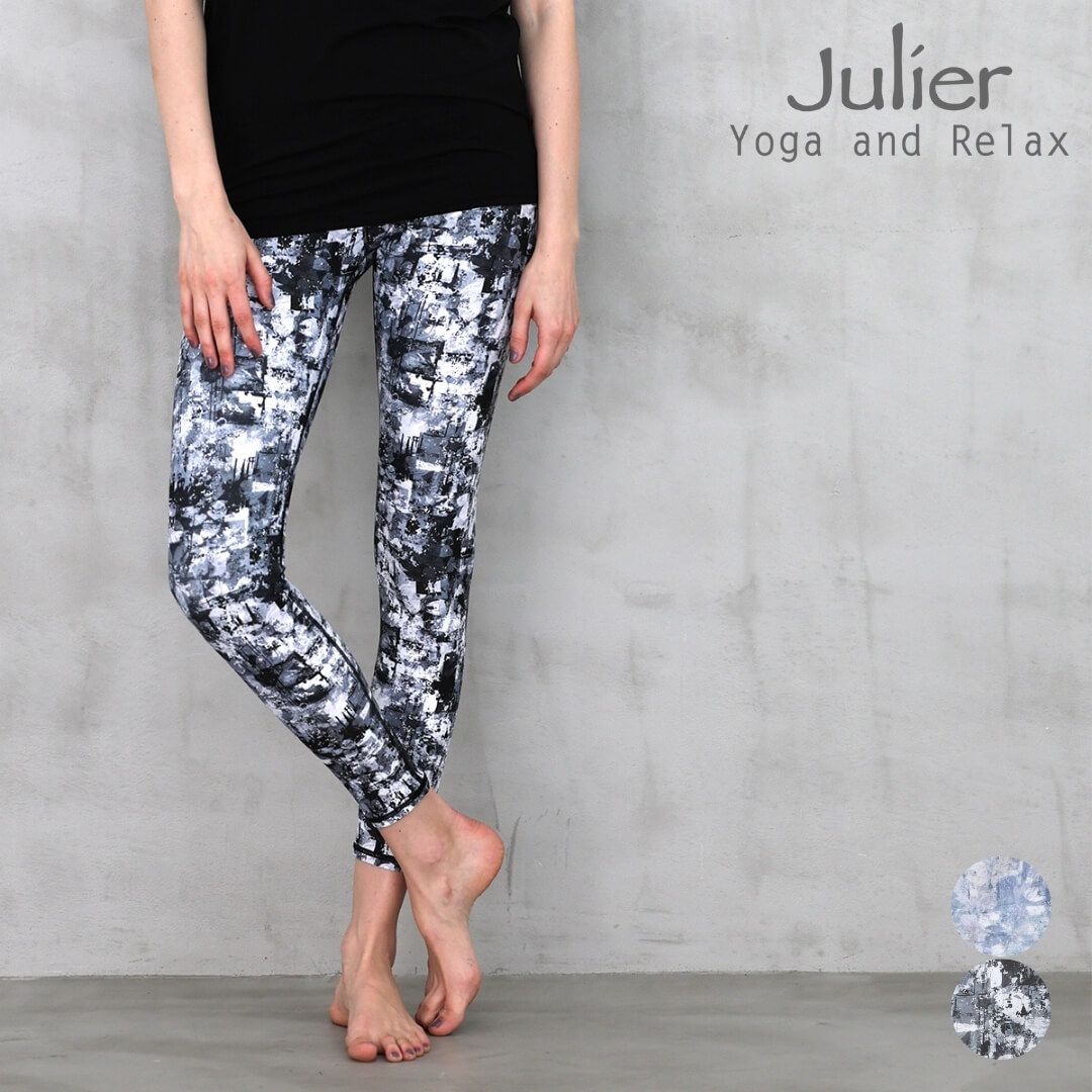 Julier ジュリエ ヨガウェア レギンス sandflowerプリントスーパーハイレギンス b1954jup009 S|M|Lサイズ ヨガ レディース 日本製