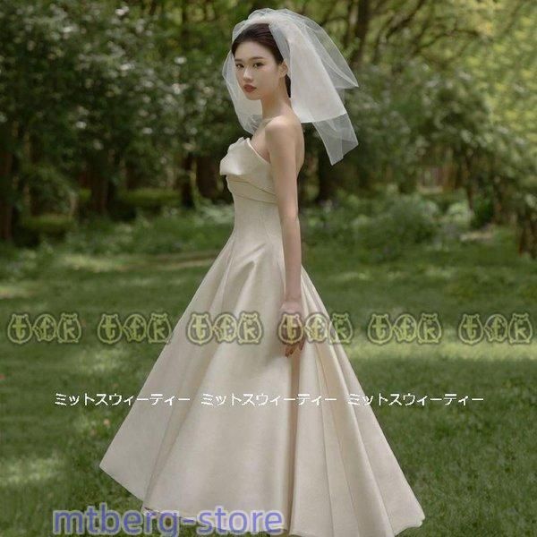 (専用)花嫁　結婚式　二次会　ドレス ウェディングドレス 配送 花嫁 二次会 ウエディングドレス 夏婚 結婚式