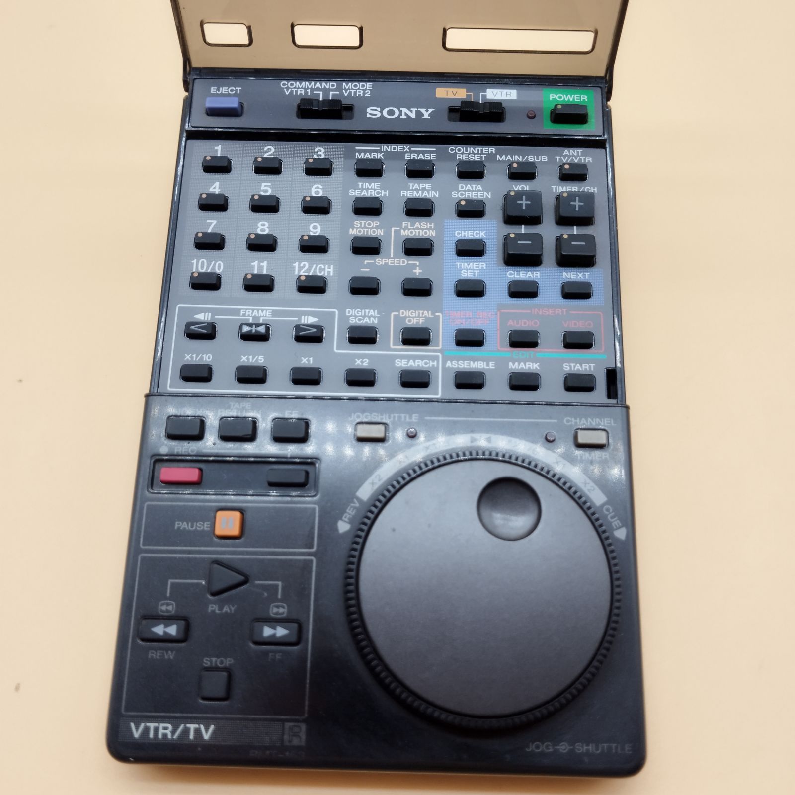 S18484】SONY ビデオデッキ リモコン RMT-163 WIRELESS EDITOR