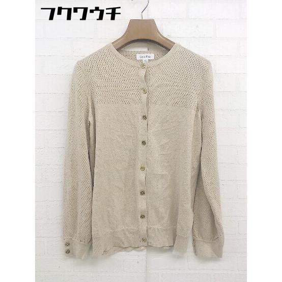 ◇ Calvin Klein カルバンクライン 長袖 ニット カーディガン サイズPS 