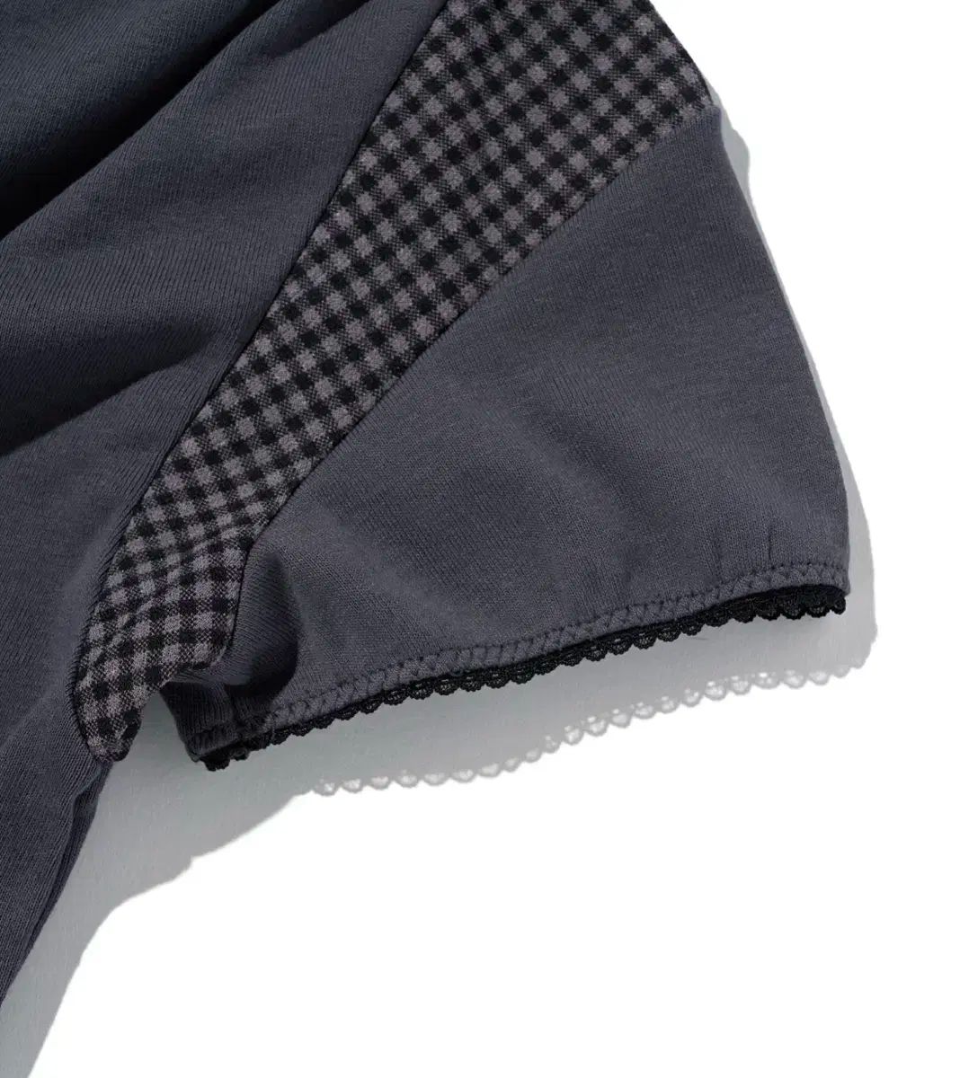 MISCHIEF(ミスチーフ) COWL CHECK BLOCK TOP ( S サイズ - メルカリ