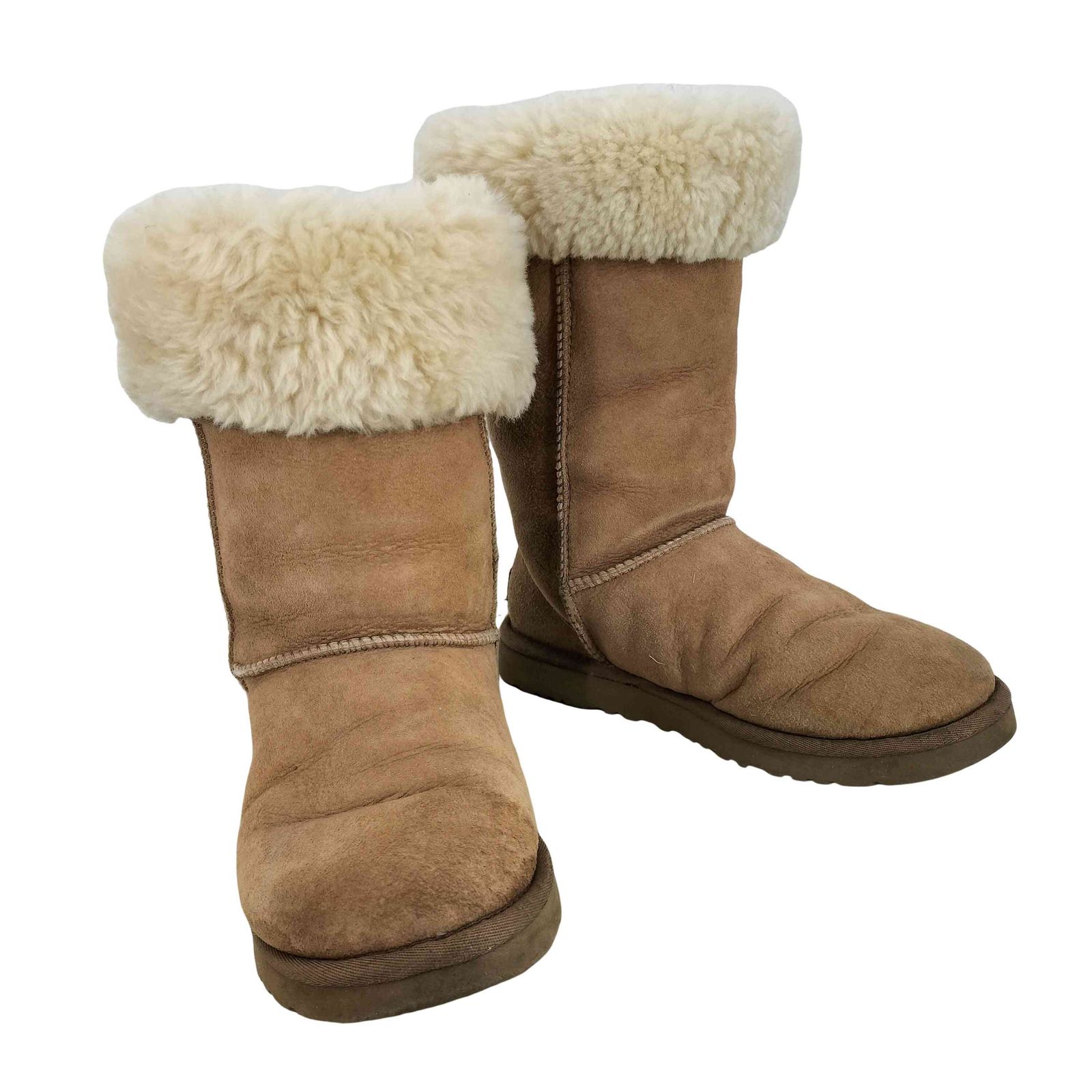 低価格 レディース ロングムートンブーツ UGG アグ JPN：24 メルカリ - 靴