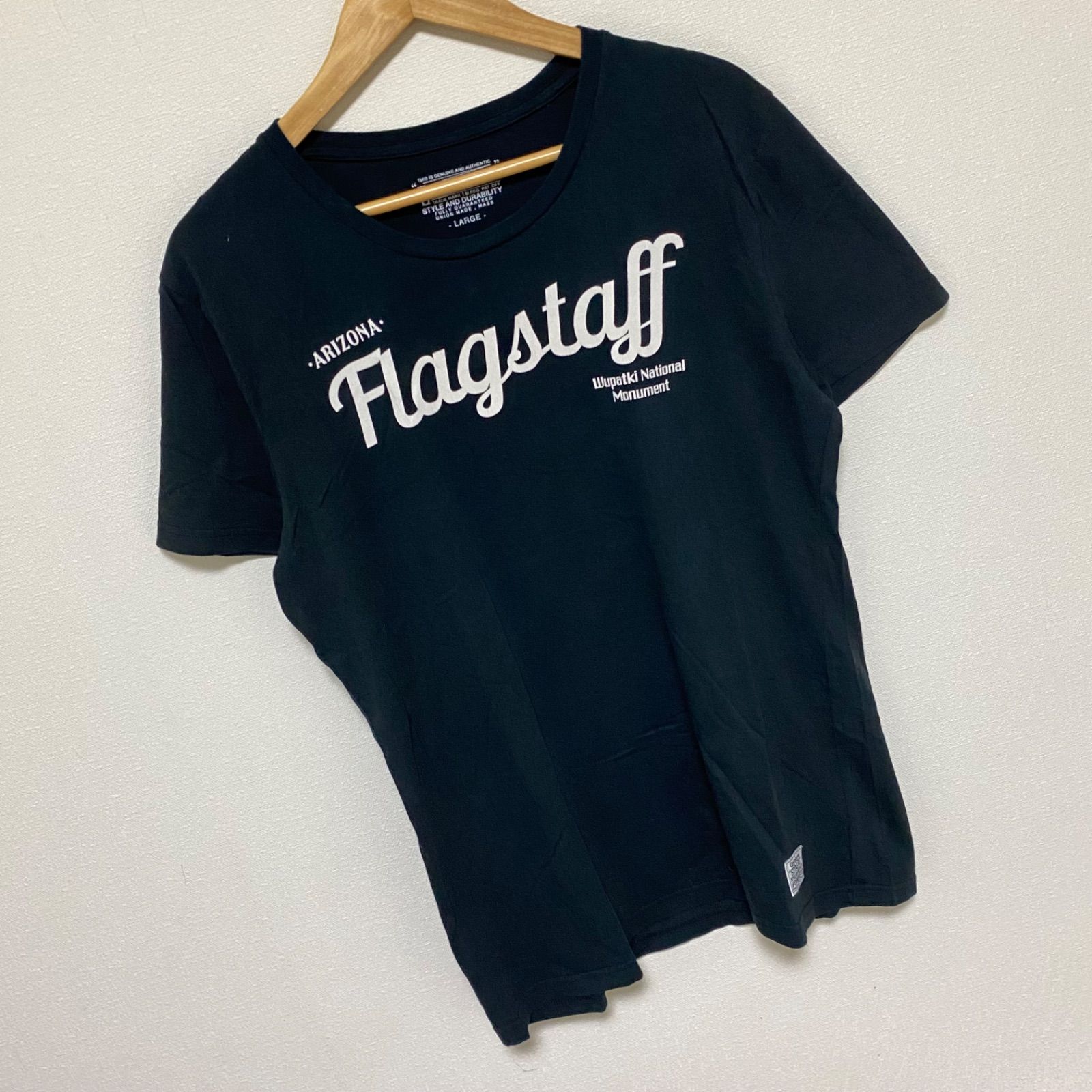 w^)b STOOGE&CO Flagstaff フラッグスタッフ 半袖 Tシャツ クルー 