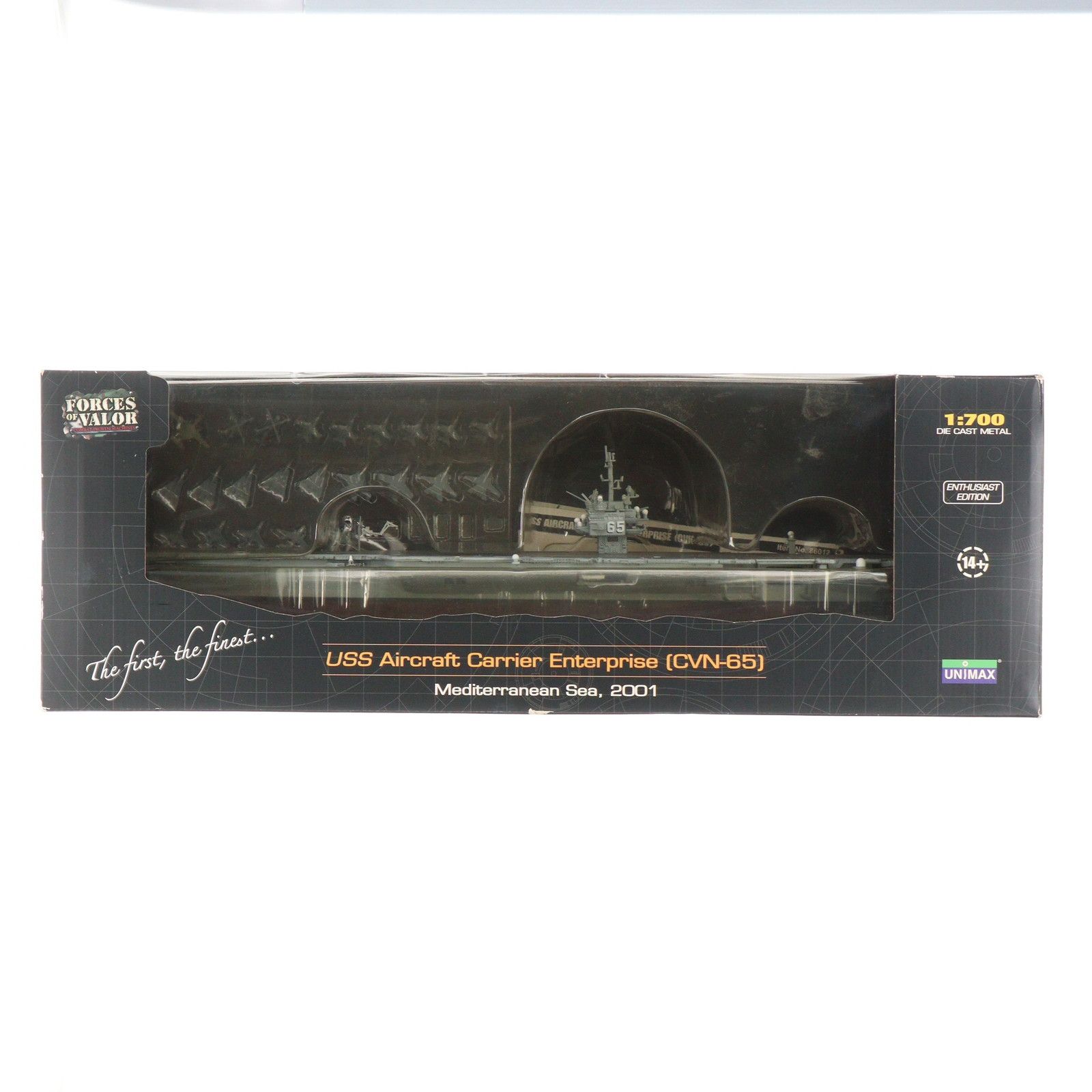 1/700 CVN-65 空母エンタープライズ アメリカ軍 完成品 艦船(86012) UNIMAX(ユニマックス) 1/700 CVN-65 空母エンタープライズ アメリカ軍 完成品 艦船