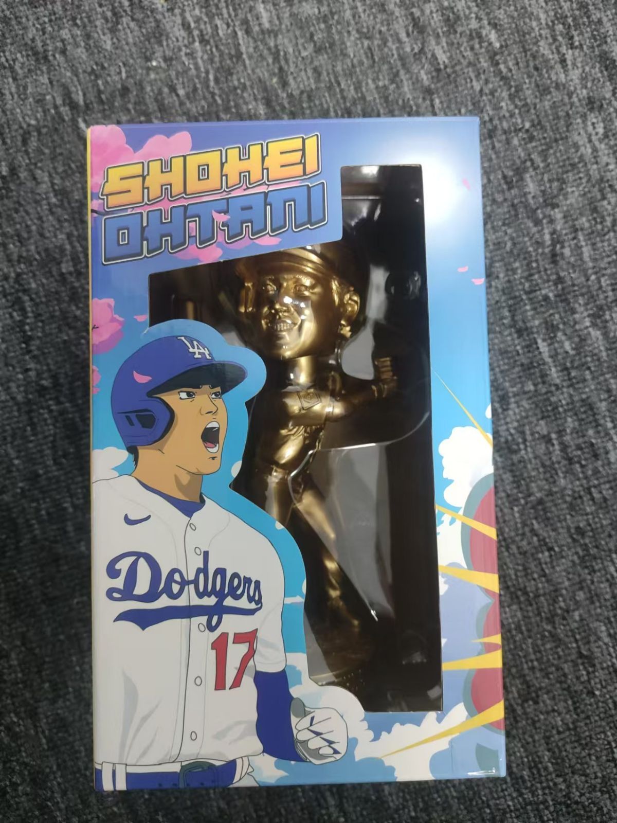 も*ゃ 大谷翔平 ボブルヘッド ゴールド ドジャース会員 限定 激