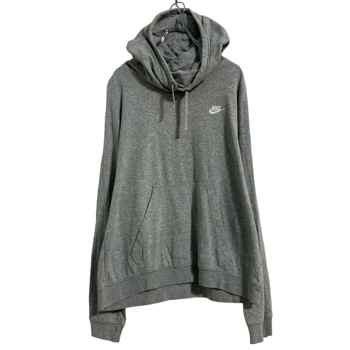 NIKE ロゴ スウェット パーカー XL グレー ナイキ プルオーバー ビッグ 