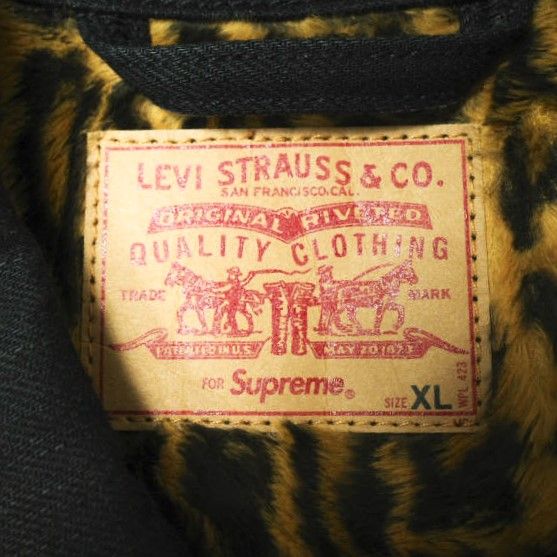 SUPREME x Levi's シュプリーム リーバイス 別注 アメリカ製 12AW