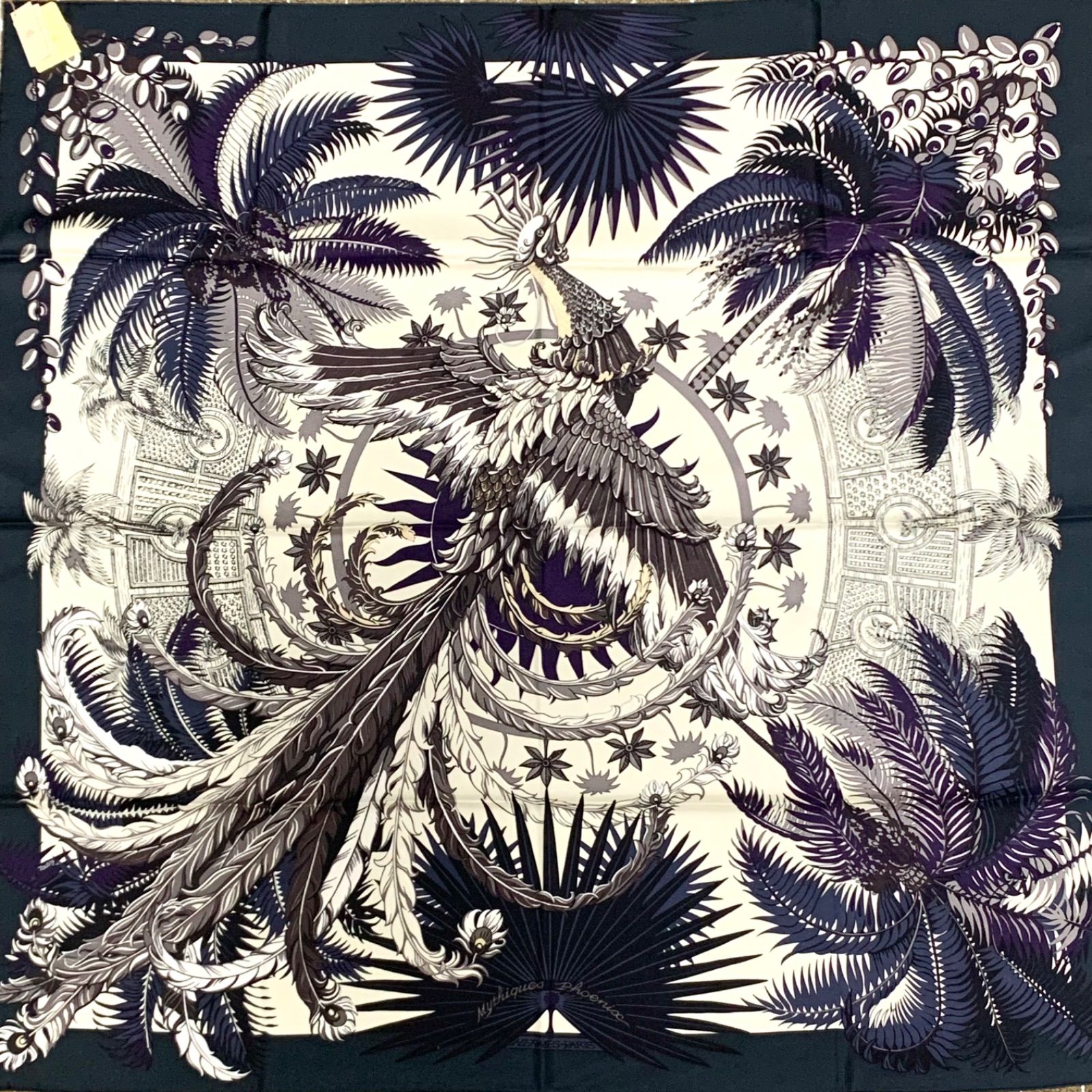 HERMES エルメス カレ90 スカーフ Mythiques Phoenix/不死鳥の神話【Y49468】 - メルカリ