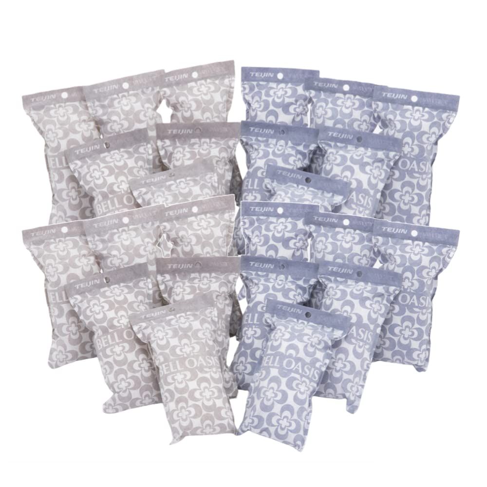 テイジン 乾っとソフトパックドライ 24個組 【帝人グループ企業直販】 除湿剤 繰り返し使える ベルオアシス TEIJIN [24個組]