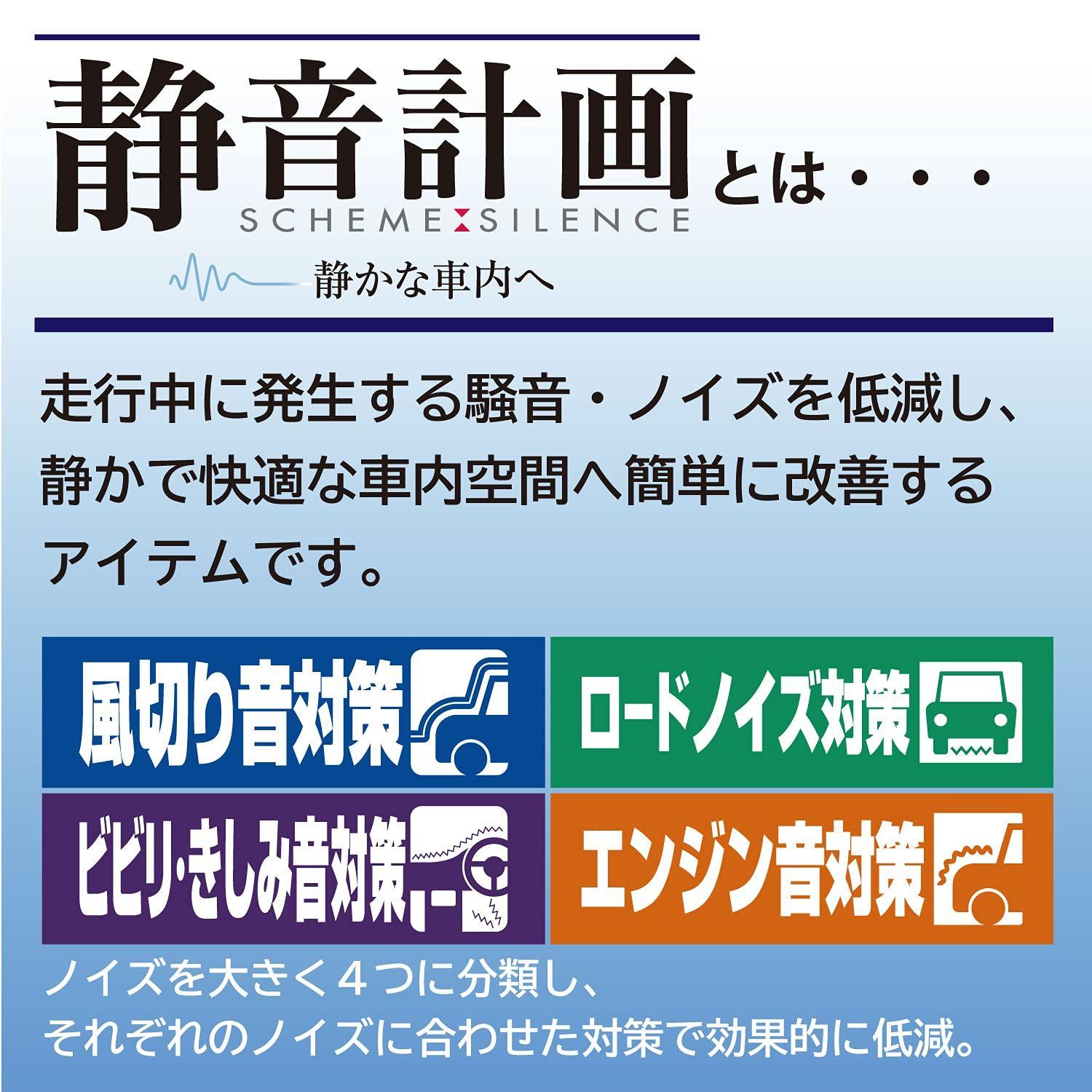 オリジナル エーモン 静音計画 きしみ音低減テープ 新品 - linsar.com