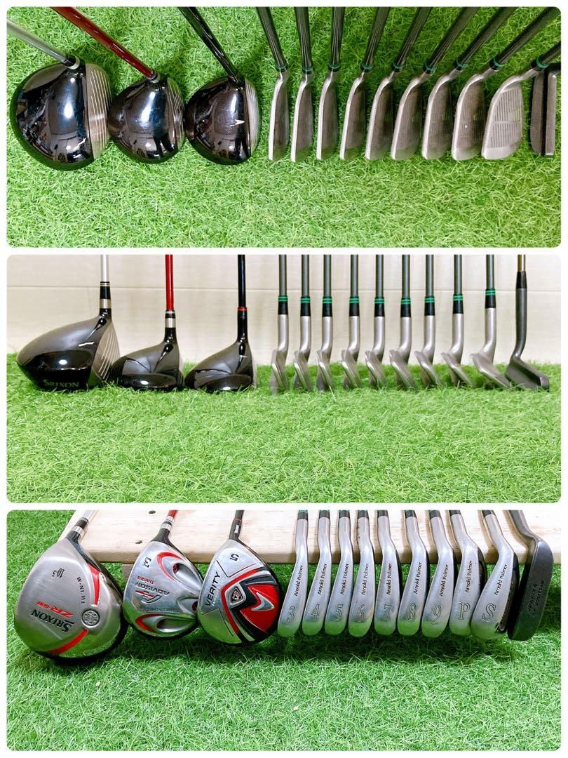 2.スリクソン 初心者オススメ ゴルフクラブ メンズセット 13本 FLEX R