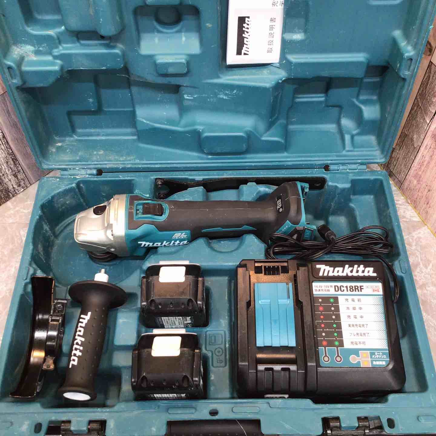 マキタ makita 125mmコードレスディスクグラインダー GA504DRGXN 八潮店