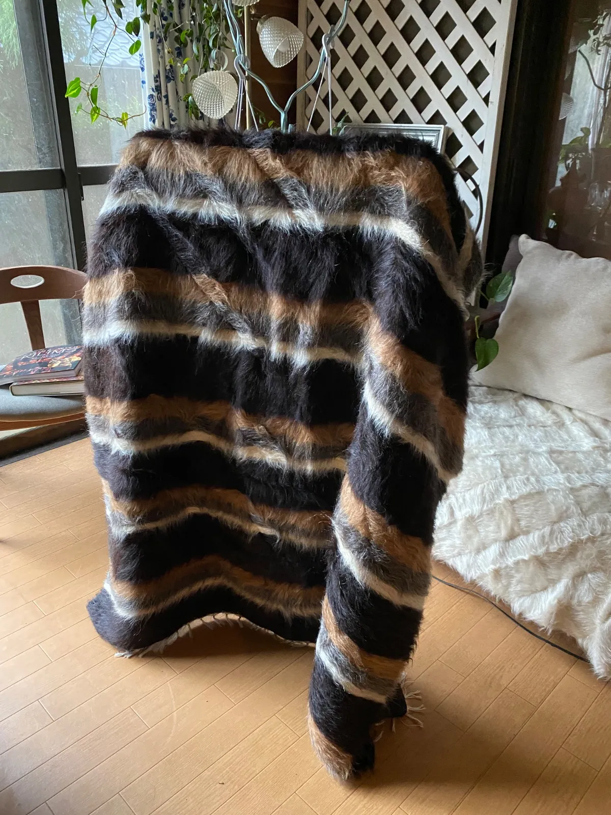 新品wool100％　キャラメル　バッターニエ　フワフワ　トルコヴィンテージラグ 2025年最新】バッターニエの人気アイテム - メルカリ