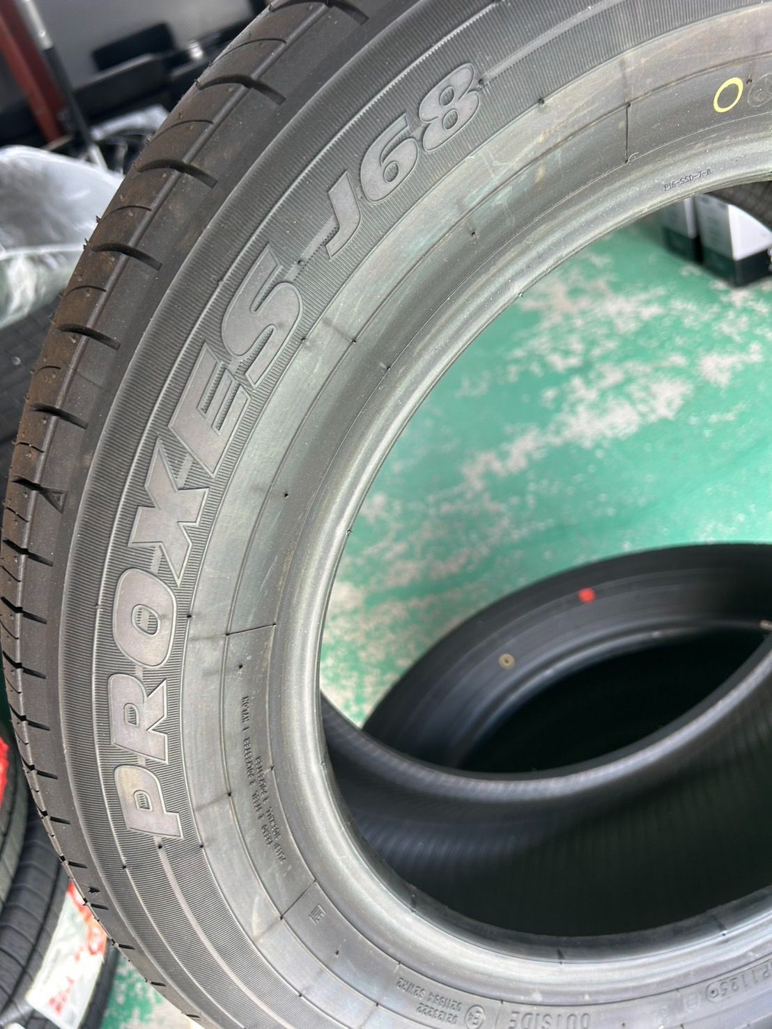 TOYO TIRES PROXES J68 205 60R16 92H 新車外し サマータイヤ 3本セット 製