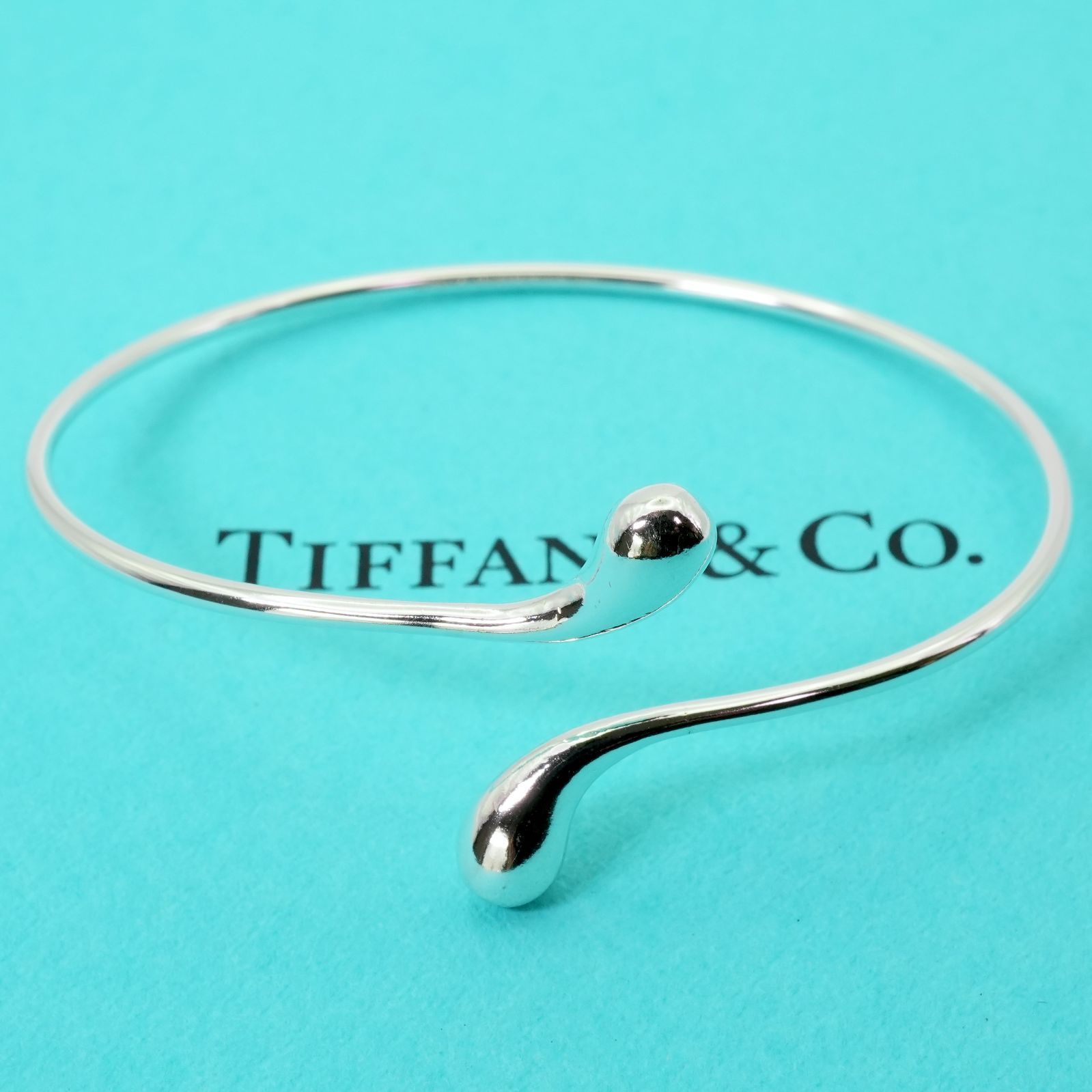 ティファニー ティアドロップ バングル Tiffany ティファニー ティア