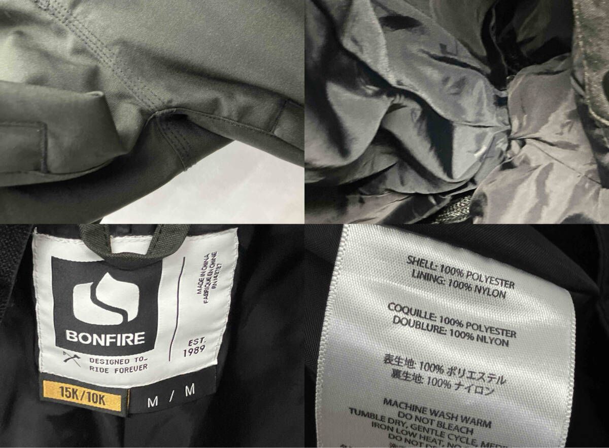 BONFIRE ボンファイア/スノーボードパンツ/ブラック/M