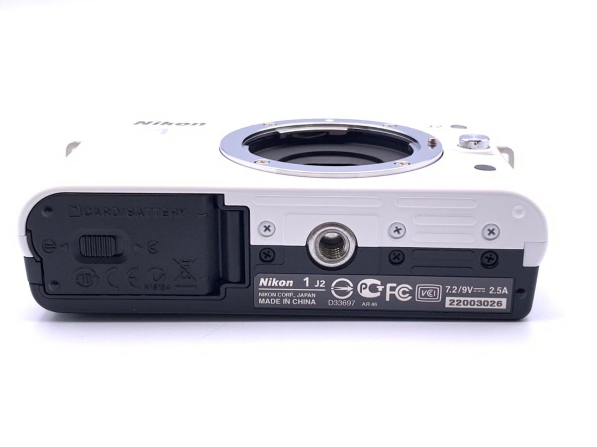 中古】 【並品】 ニコン Nikon1 J2 ボディ ホワイト - メルカリ