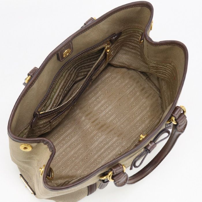 PRADA プラダ トートバッグ ロゴジャガード BN1841 トートバッグ  