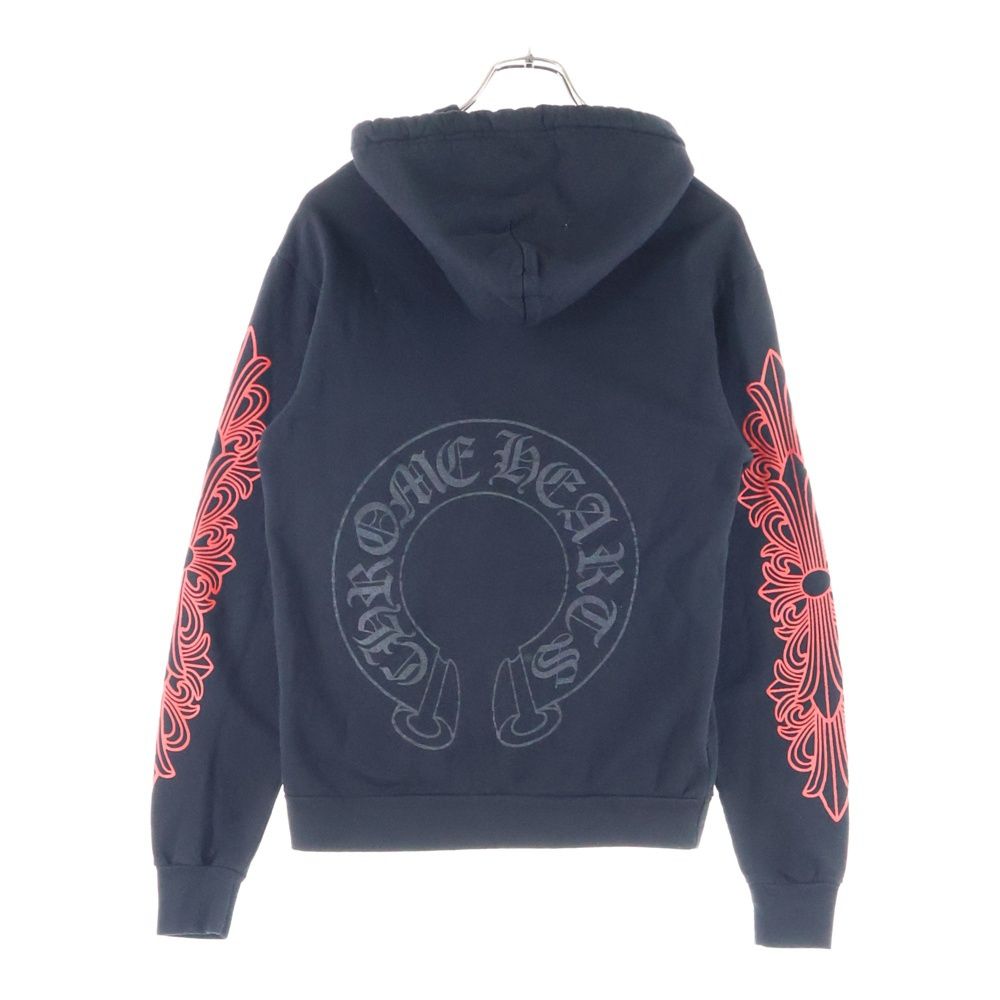 CHROME HEARTS (クロムハーツ) HORSESHOE PULLOVER HOODIE バック