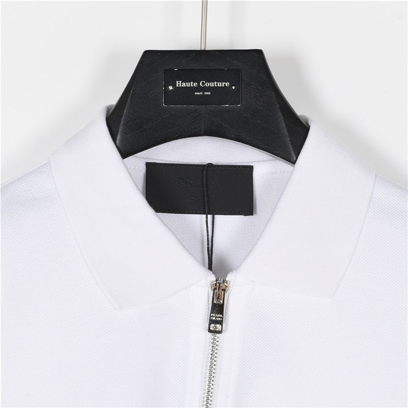 今日特価】Prada ポケット三角ロゴ ポロシャツ-2 - メルカリ