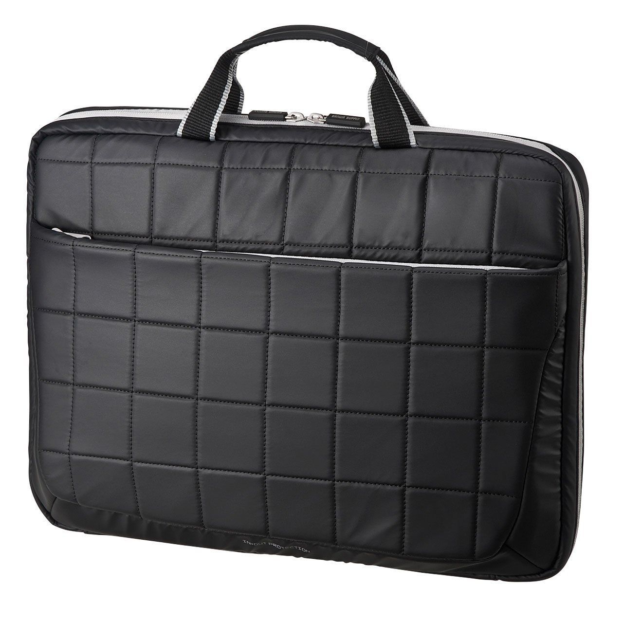 【数量限定】低反発ウレタン採用 衝撃吸収PCケース(15.6インチワイド対応) BAG-P20BK2 サンワサプライ