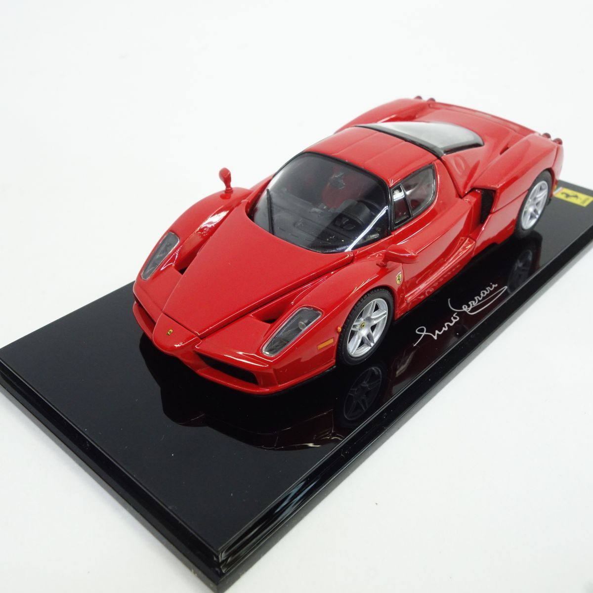 京商 1/43 フェラーリ エンツォ レッド ミニカー ※中古/難有