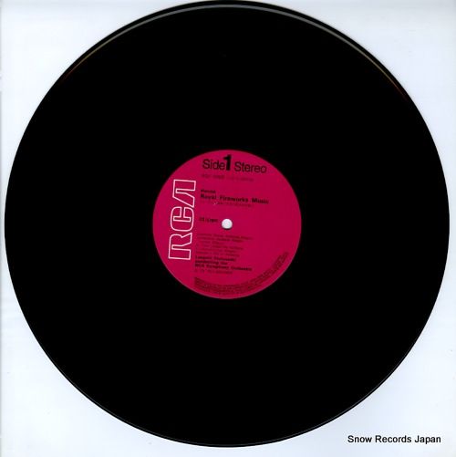 レコード】レオポルド・ストコフスキー ヘンデル：組曲「王宮の