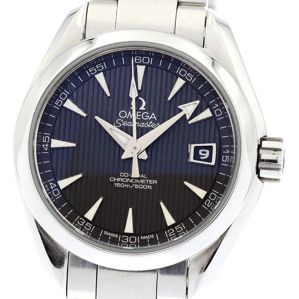 オメガ OMEGA 231.10.30.20.06.001 シーマスター アクアテラ デイト 自動巻き レディース_916473