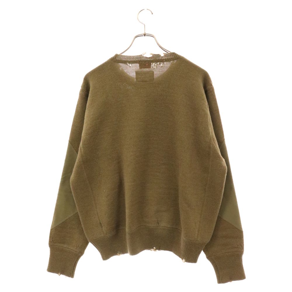 NEXUS7 (ネクサスセブン) R.W DAMAGED KNIT ダメージ加工 ウールニット