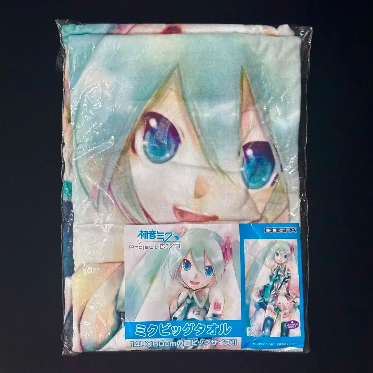 初音 初音ミク プロジェクト ディーバ ビッグタオル レトロ タペストリーポスターファブリックフィギュアマザーガール