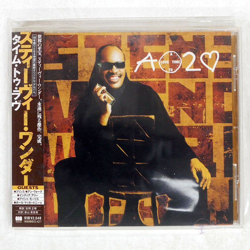 国内盤 STEVIE WONDER/A TIME 2 LOVE/MOTOWN UICT1027 CD