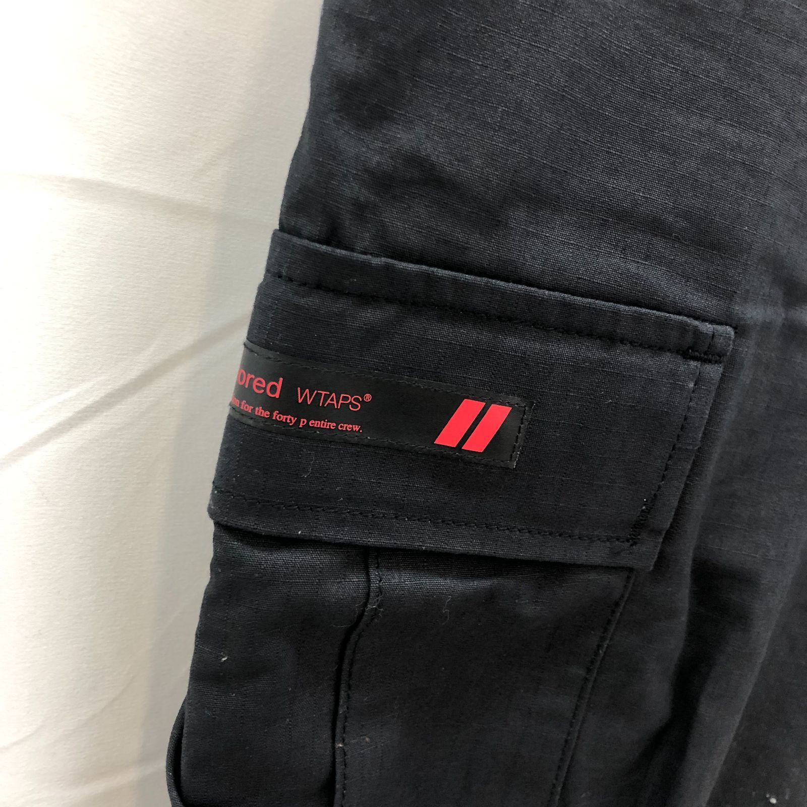 WTAPS 25SS MILT9602 TROUSERS 黒　サイズ1未使用 WTAPS 【値下げ】WTAPS 25SS 「MILT9602 TROUSERS COTTON