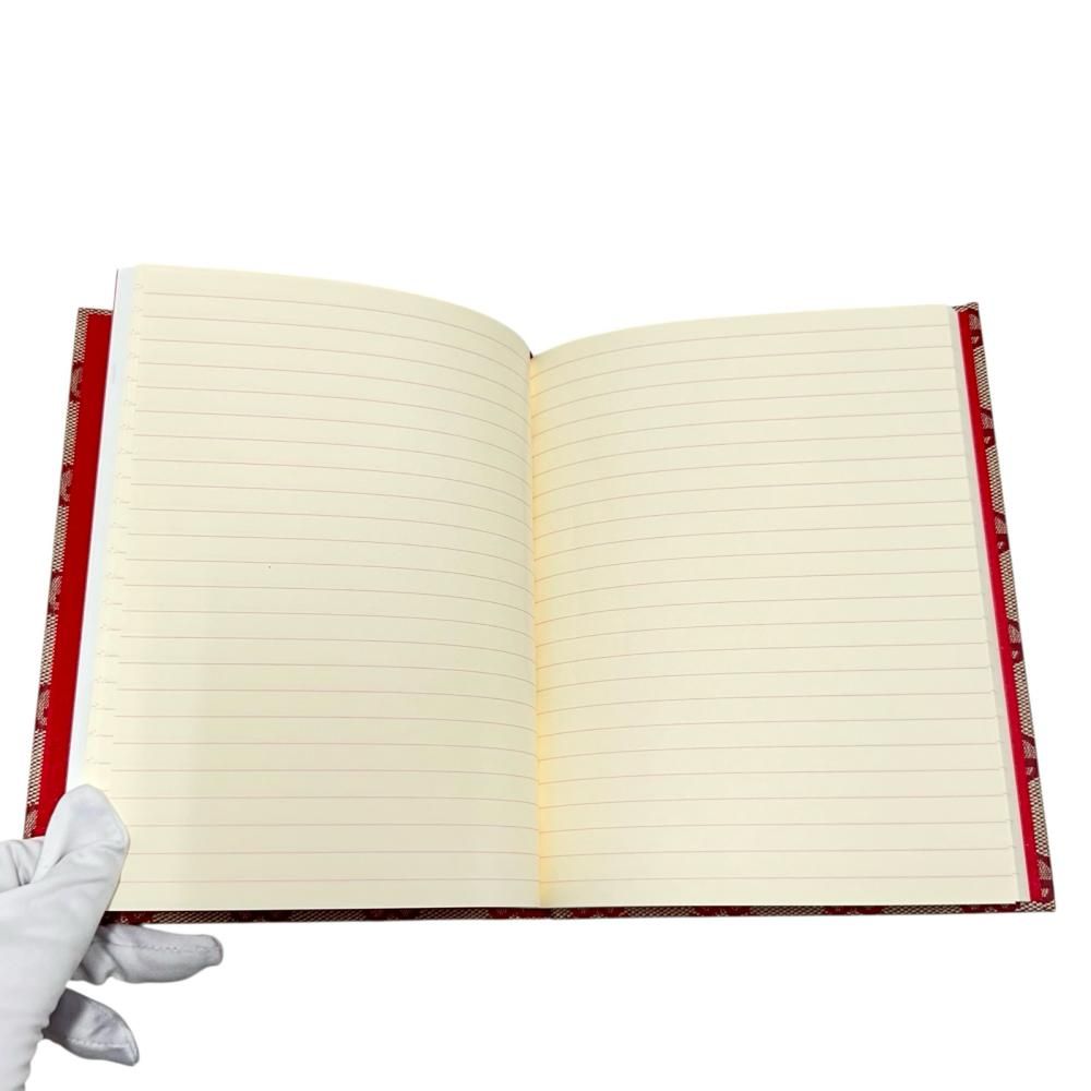 GUCCI グッチ ステーショナリー ノートブック その他文具 紙 ベージュ レッド ユニセックス 真子質店 GD SKLAD-KIRPICHA_RU