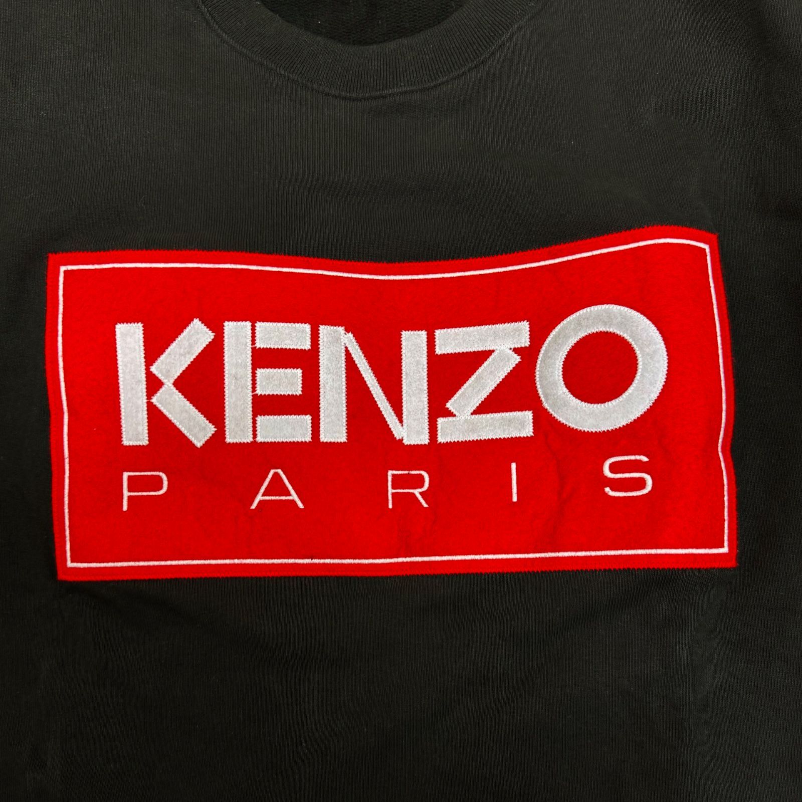 KENZO Paris Front Logo Patch Crewneck フロントロゴパッチクルー 
