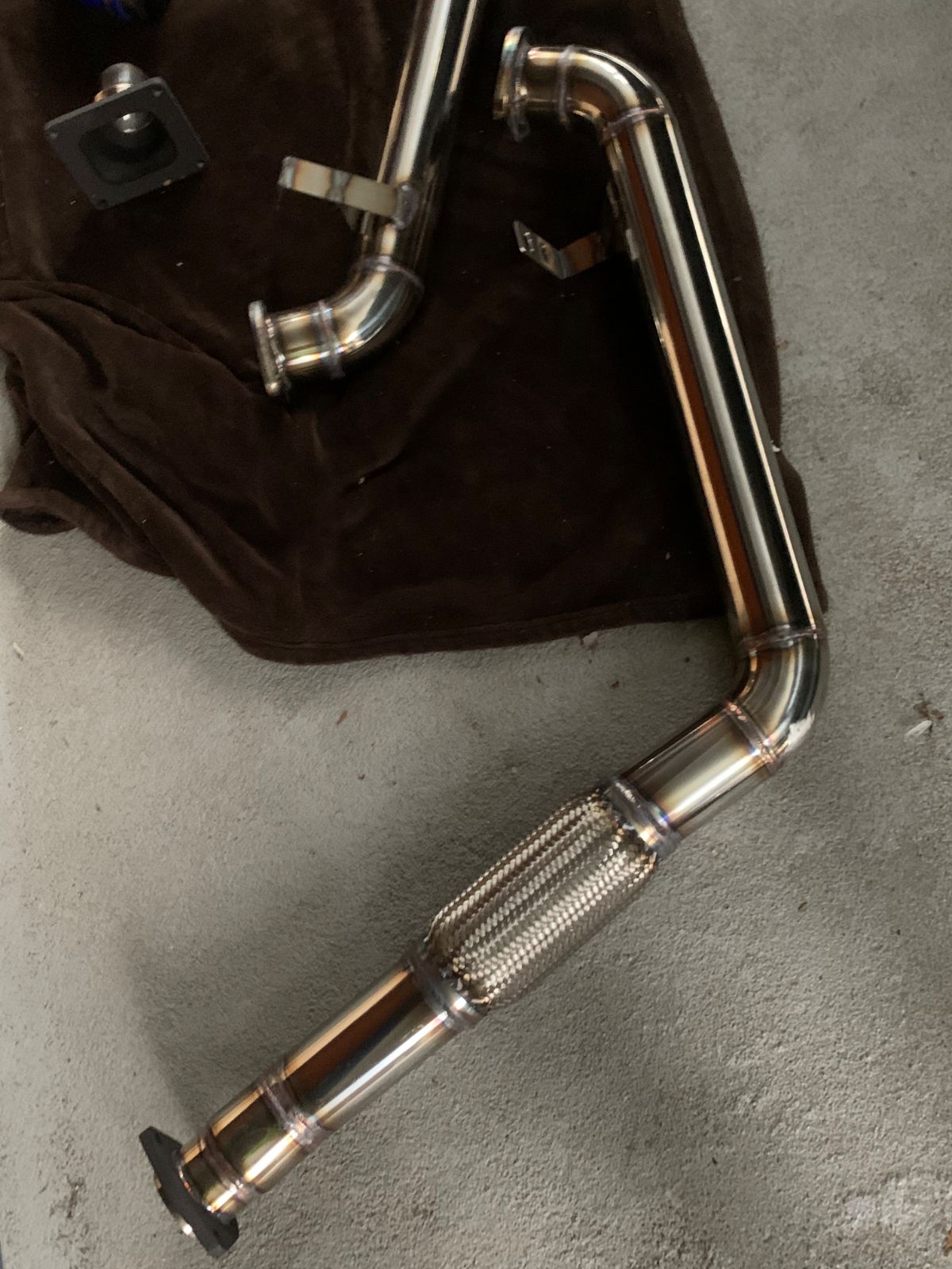 ランクル80ディーゼル特注 大口径70ミリフロントパイプ特注品HDJ81V ガナドールドールマフラー トヨタ純正 マフラーにも装置ok ランドクルーザー 80