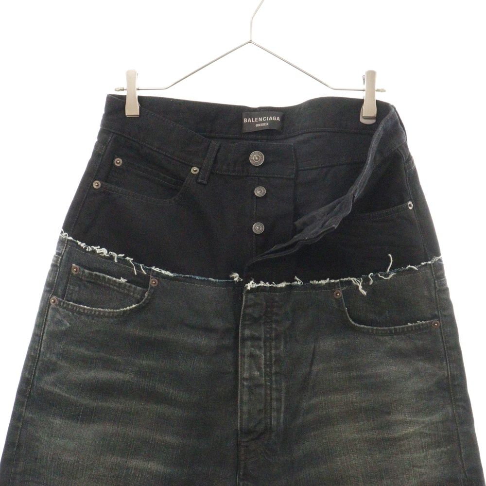BALENCIAGA (バレンシアガ) 24AW Cut Up Baggy Denim Pants
