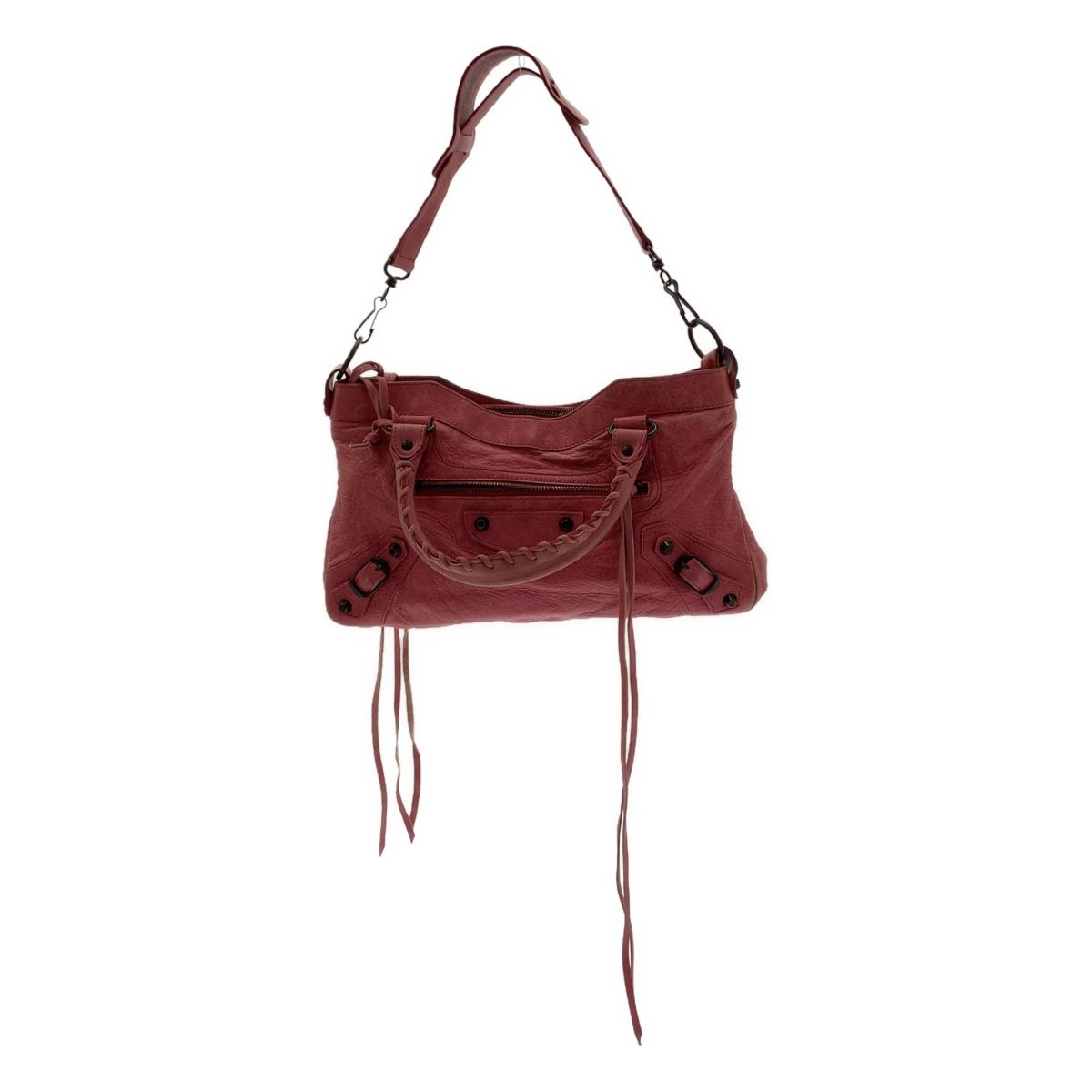 BALENCIAGA | バレンシアガ | The First City Bag シティ | 2way レザー ショルダー バッグ 103208 | ピンク | レディース