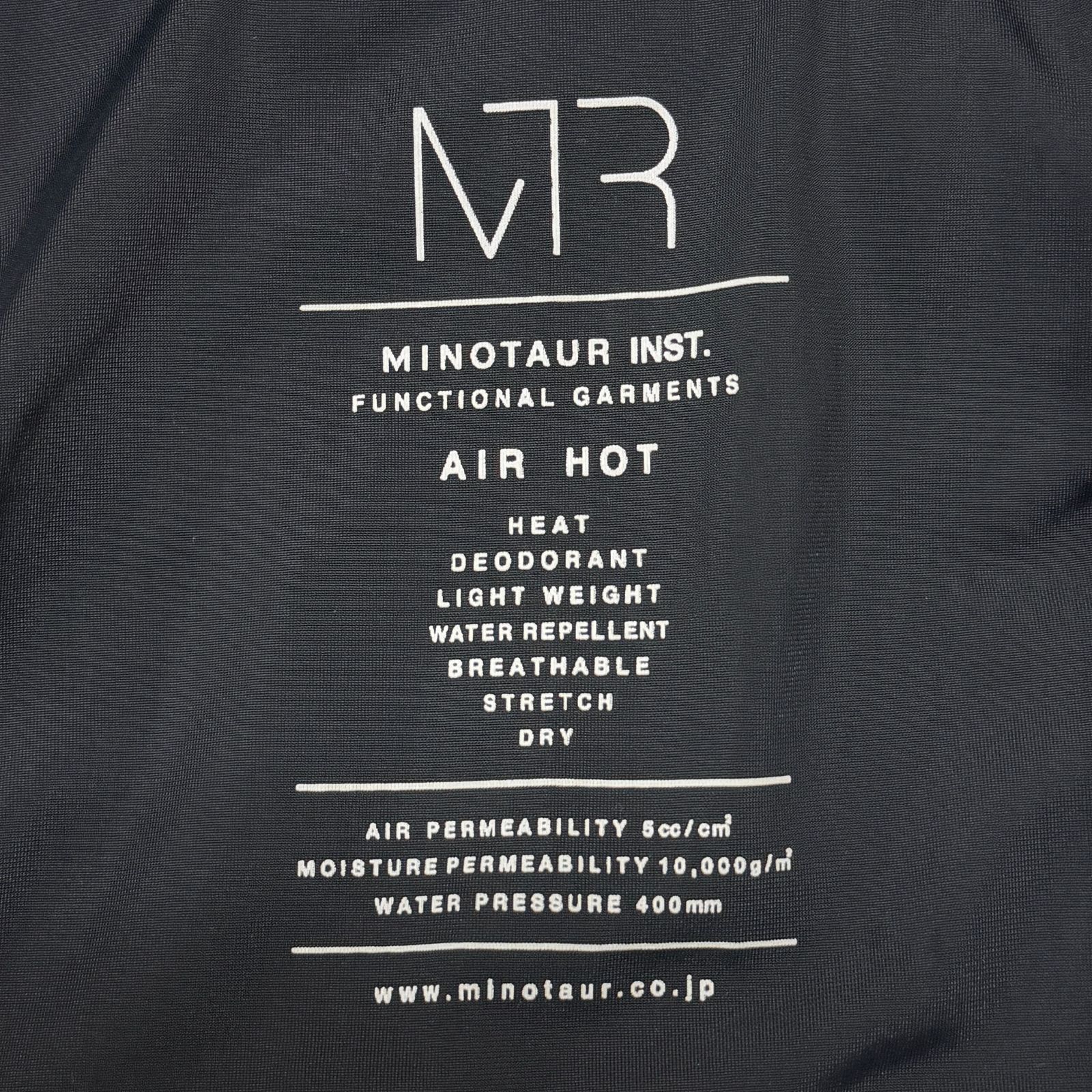 参考上代71500円 MINOTUR AIR HOT SEMI DOUBLE COAT エアホット