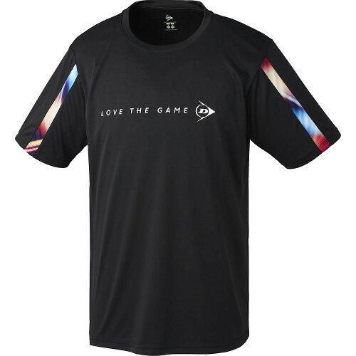 【新品・5営業日で発送】DUNLOP ダンロップ Tシャツ_DAL-8300 (DAL8300) 色 : ブラツク サイズ : L 