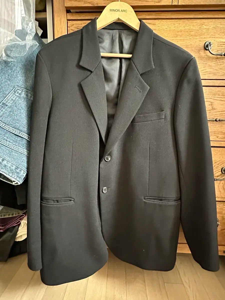 オーバーサイズ ジャケット 黒