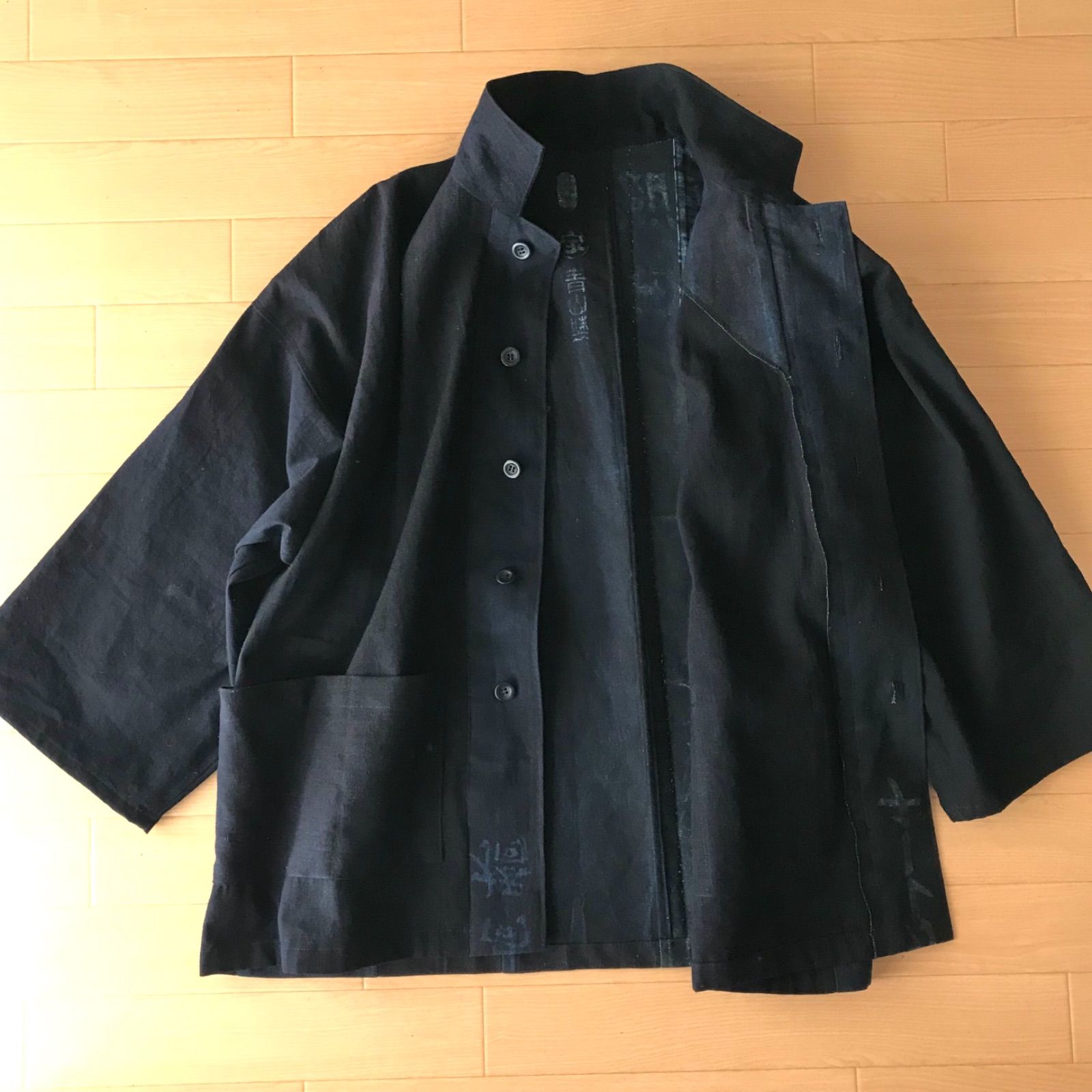おまとめ２点　古布 tentoyaFABRIC しるしBANTEN ◎①・⑤ 古布 リメイク tentoyaFABRIC しるしBANTEN ジャケット - メルカリ