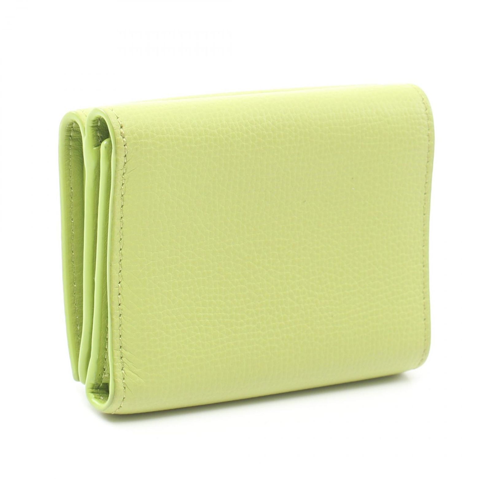 極美品】ロエベ トライフォールド 8cc アナグラム タン 三つ折り財布