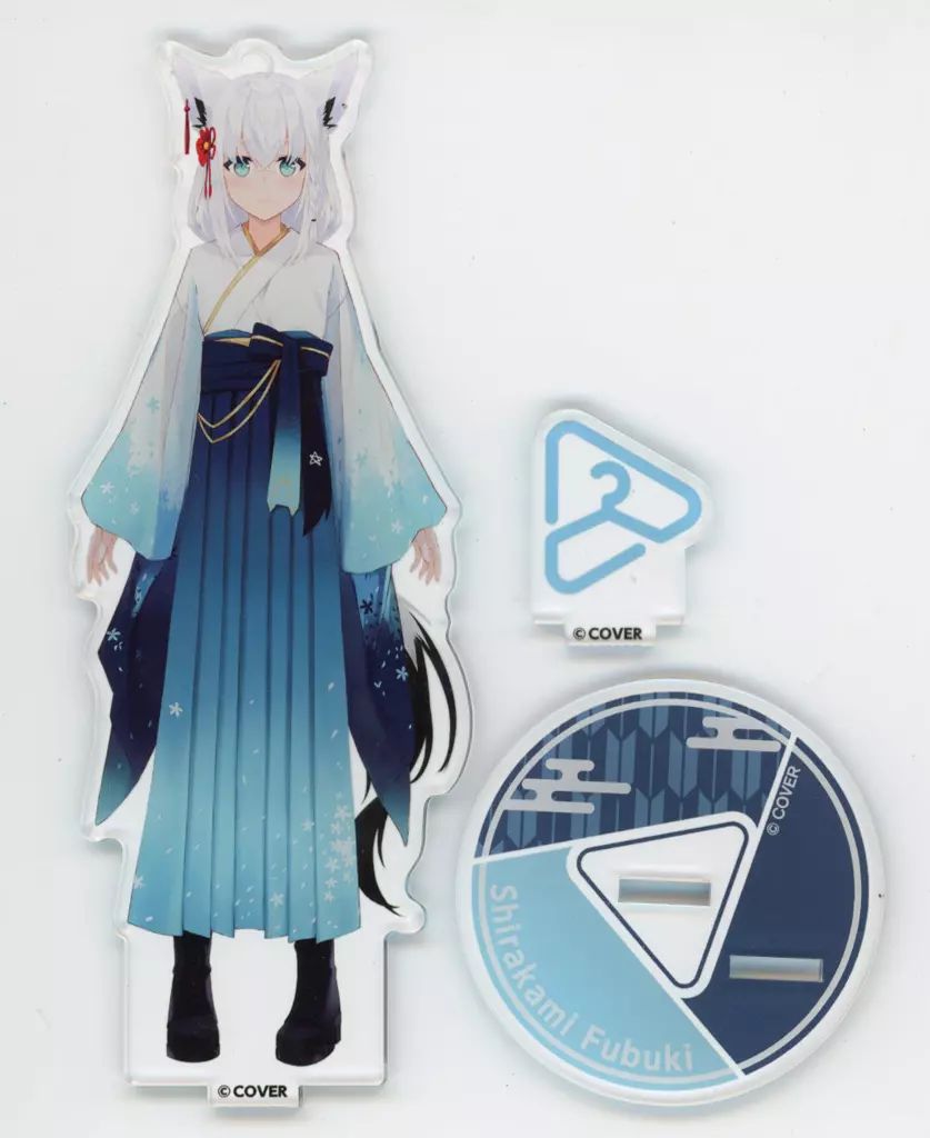 中古】アクリルスタンド・アクリルパネル 白上フブキ 正月衣装 