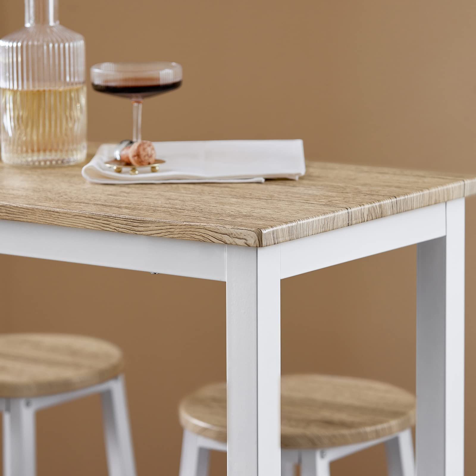 バーカウンター　ダイニングテーブル　食卓 Amazon｜NOBBAT カウンターテーブル バーカウンター ダイニング