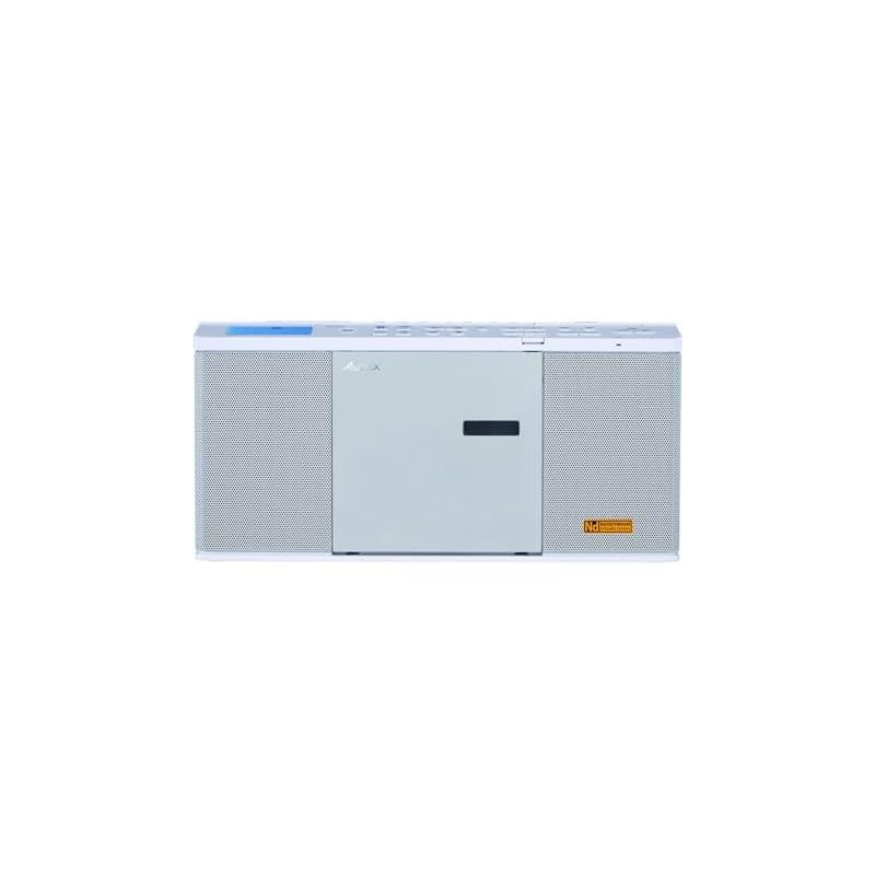 TOSHIBA 東芝 CDラジオ SD USB再生 Bluetooth 送受信機能 コンパクト スリム ネオジウムスピーカー スリープ タイマー 搭載 ワイドFM 対応 TY-ANX2 W