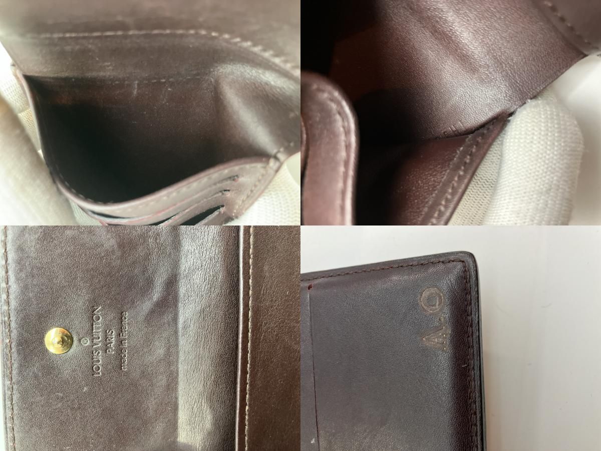 ルイヴィトン　ヴェルニ Wホック コンパクト２つ折り財布　11×10ｃｍ　送料無料 ルイヴィトン ヴェルニ Wホック コンパクト2つ折り財布 11×10cm