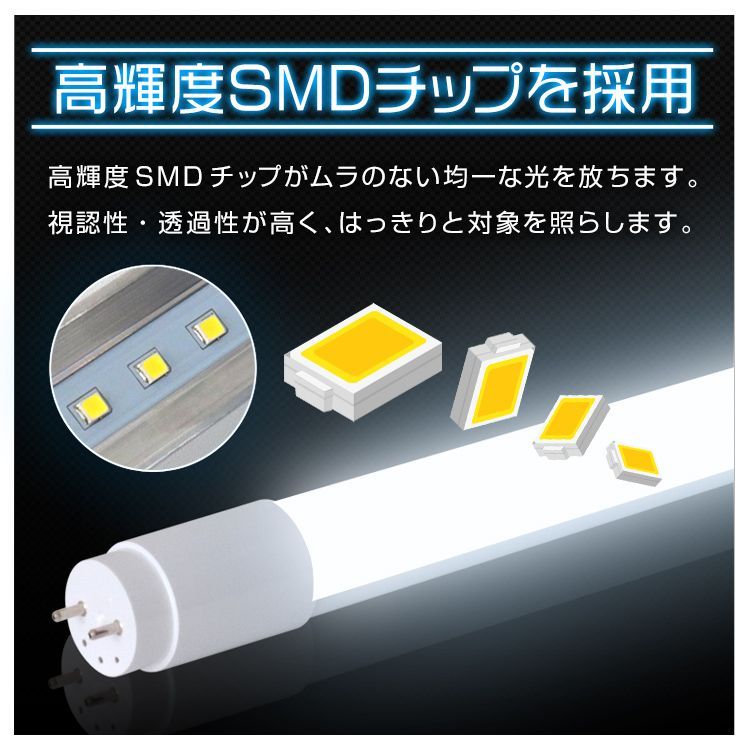 送料無料】【25本セット】長寿命 LED蛍光灯 20W 直管 LED蛍光灯 20W形 直管 蛍光灯 20形 LED蛍光灯 20W型 蛍光灯 LED  直管蛍光灯 58cm 昼光色 LEDライト ポリカーボネート製 グロー式 工事不要 メルカリ